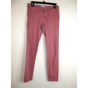 Hei Hei Anthropologie Skinny JEANS - Size 27 - Stretch Dusty Rose 30" Inseam